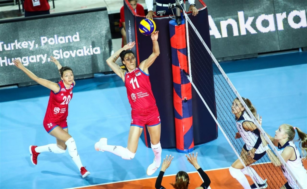 Srbija - Finska, odbojka&scaron;ice Evropsko prvenstvo