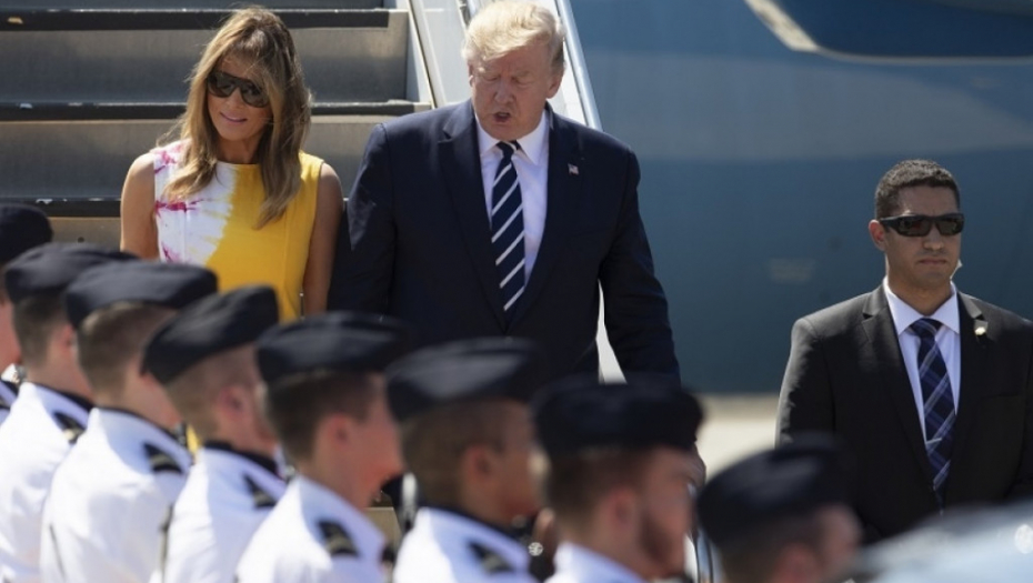 Melanija i Donald Tramp
