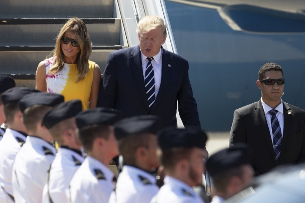 Melanija i Donald Tramp