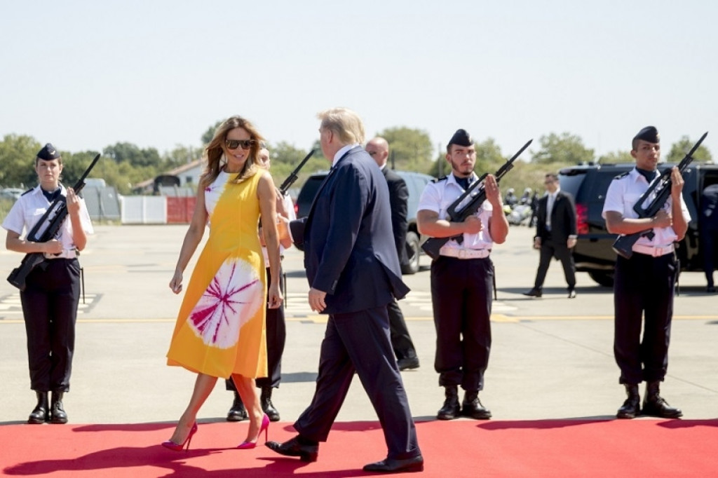 Melanija i Donald Tramp
