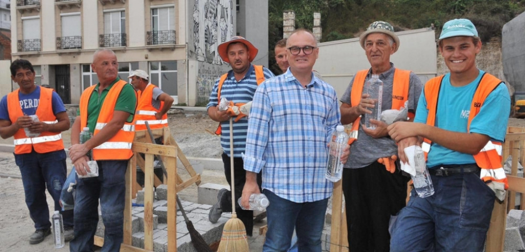 Goran Vesić obilazi radove