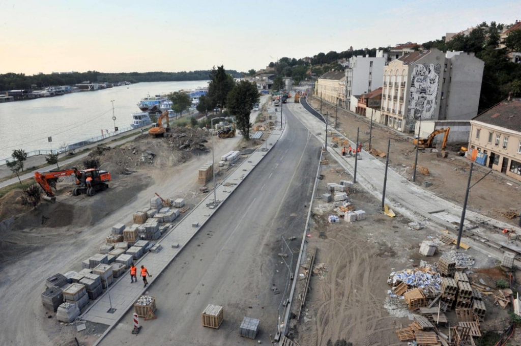 Goran Vesić obilazi radove