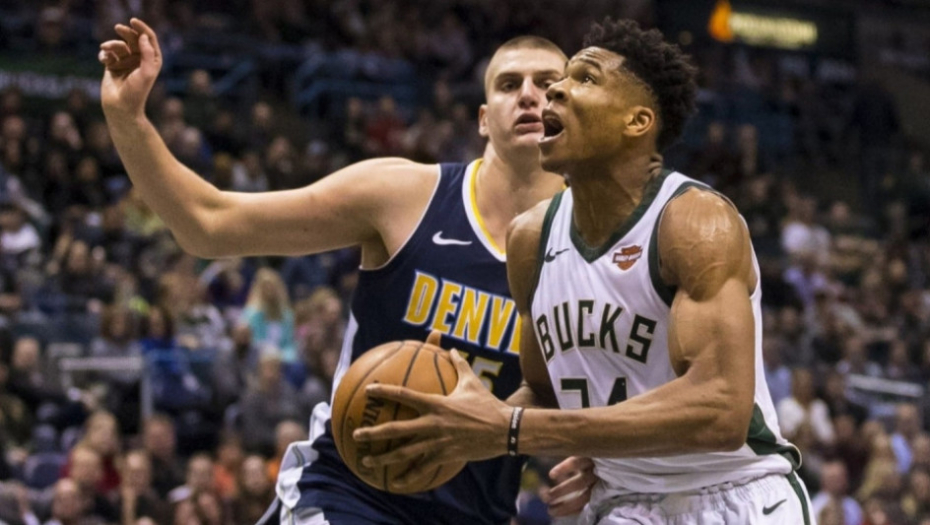 Nikola Jokić i Janis Adetokumbo 