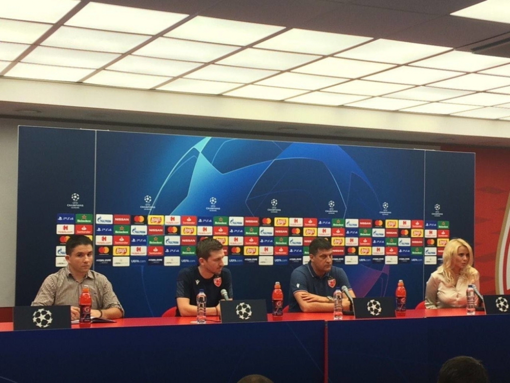 Konferencija za medije Zvezda - Jang Bojs