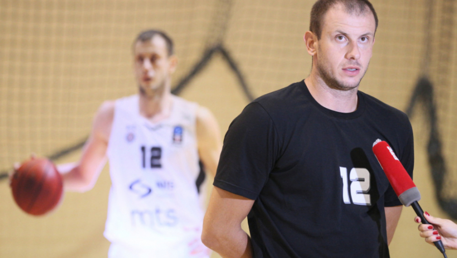 Trening košarkaša Partizana