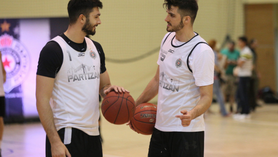 Trening košarkaša Partizana
