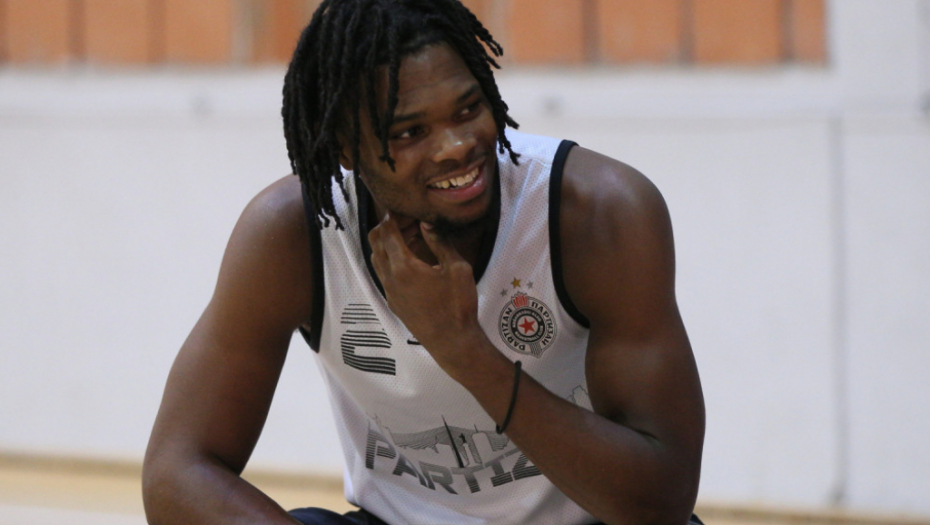 Trening košarkaša Partizana