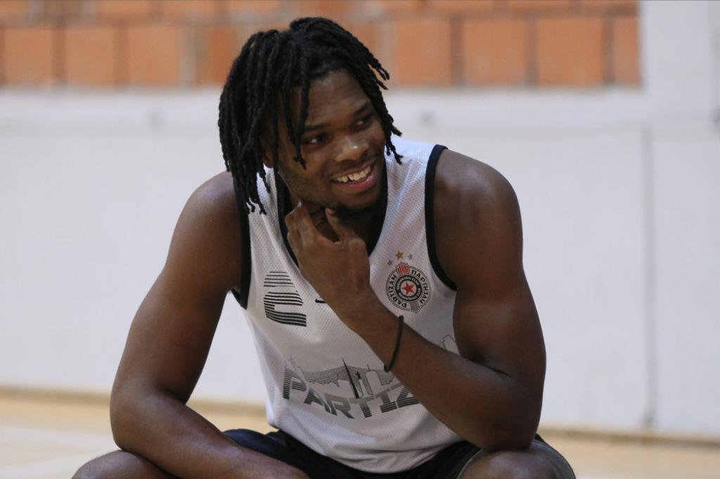 Trening ko&scaron;arka&scaron;a Partizana