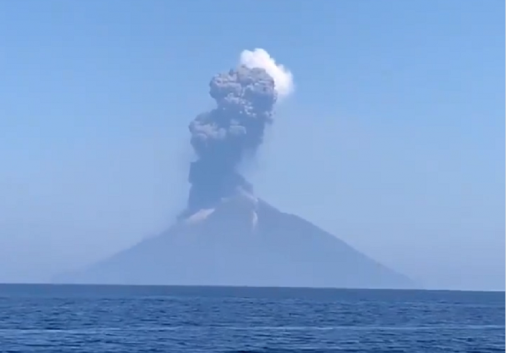 Erupcija vulkana Stromboli