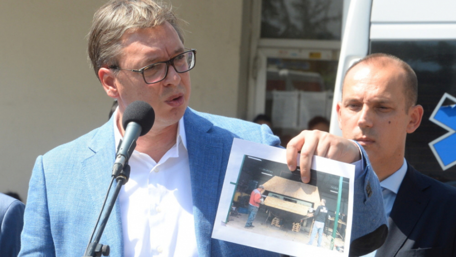 aleksandar vučić, tenk