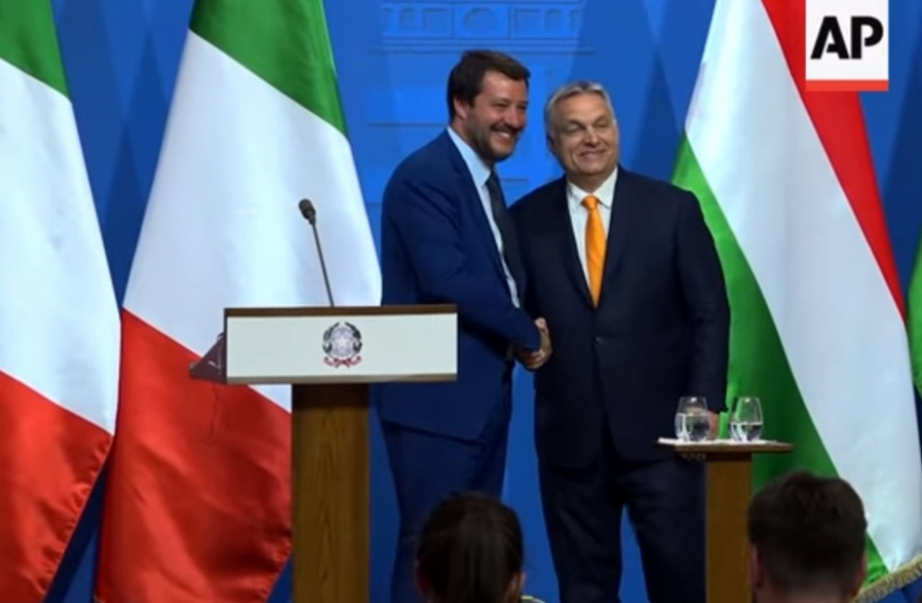Viktor Orban, Mateo Salvini