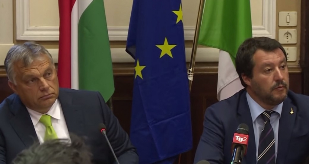 Viktor Orban, Mateo Salvini