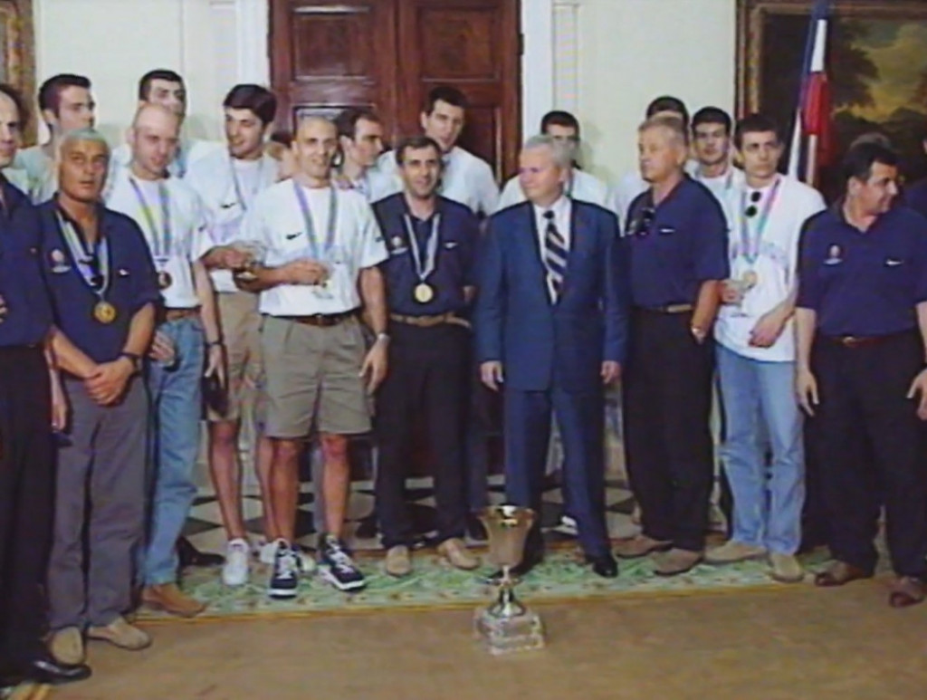 Sale Đorđević i Slobodan Milošević