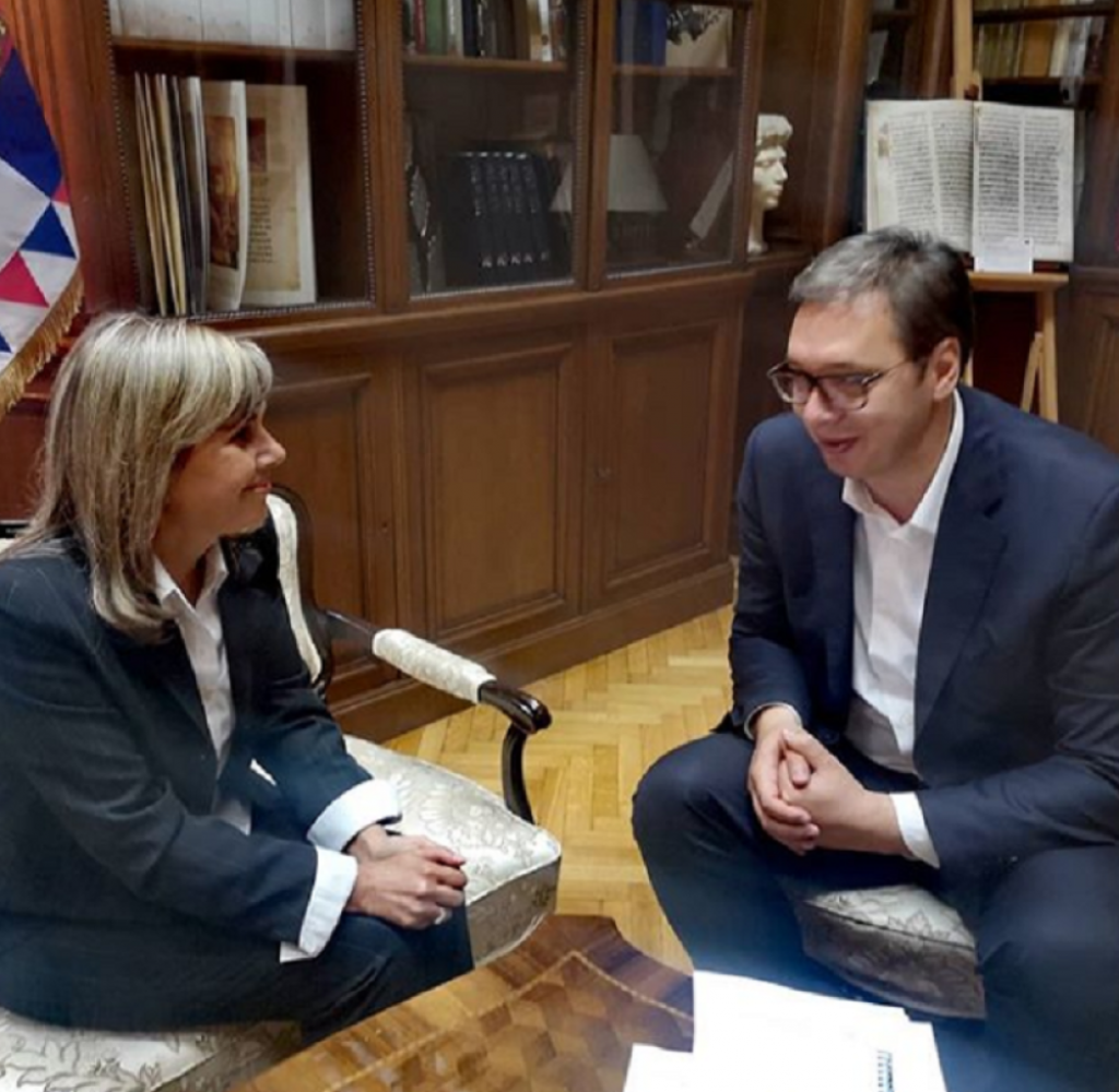 Aleksandar Vučić i Maja Pavlović