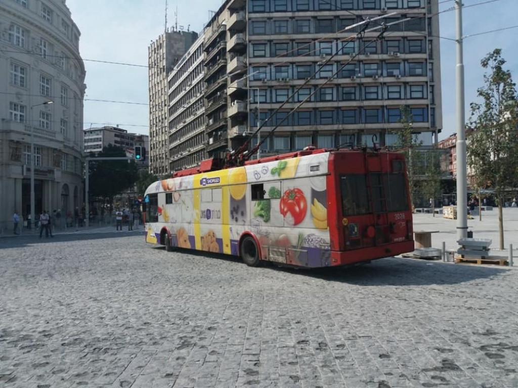 Trolejbus, Trg Republike