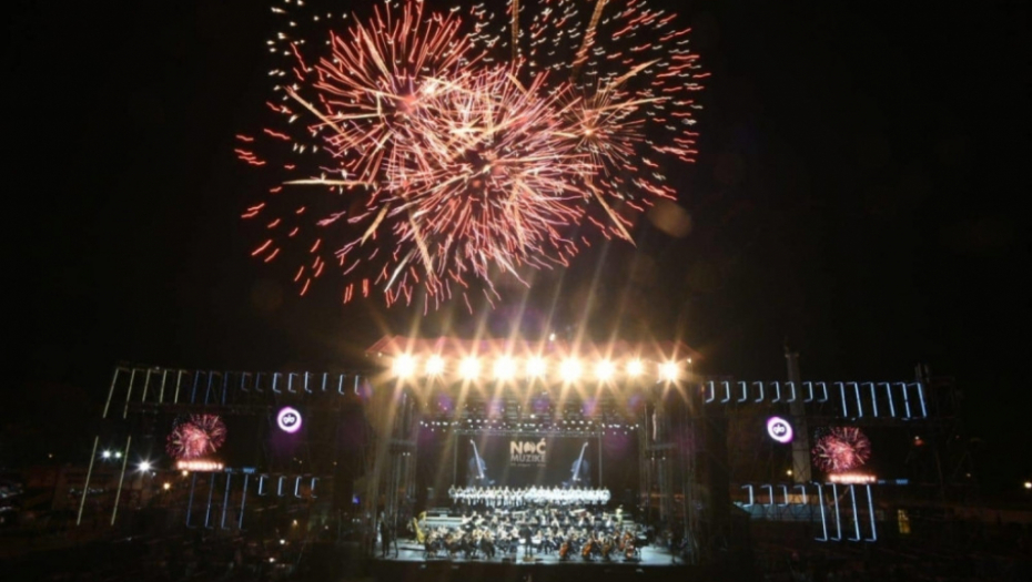 Koncert klasične muzike na Ušću