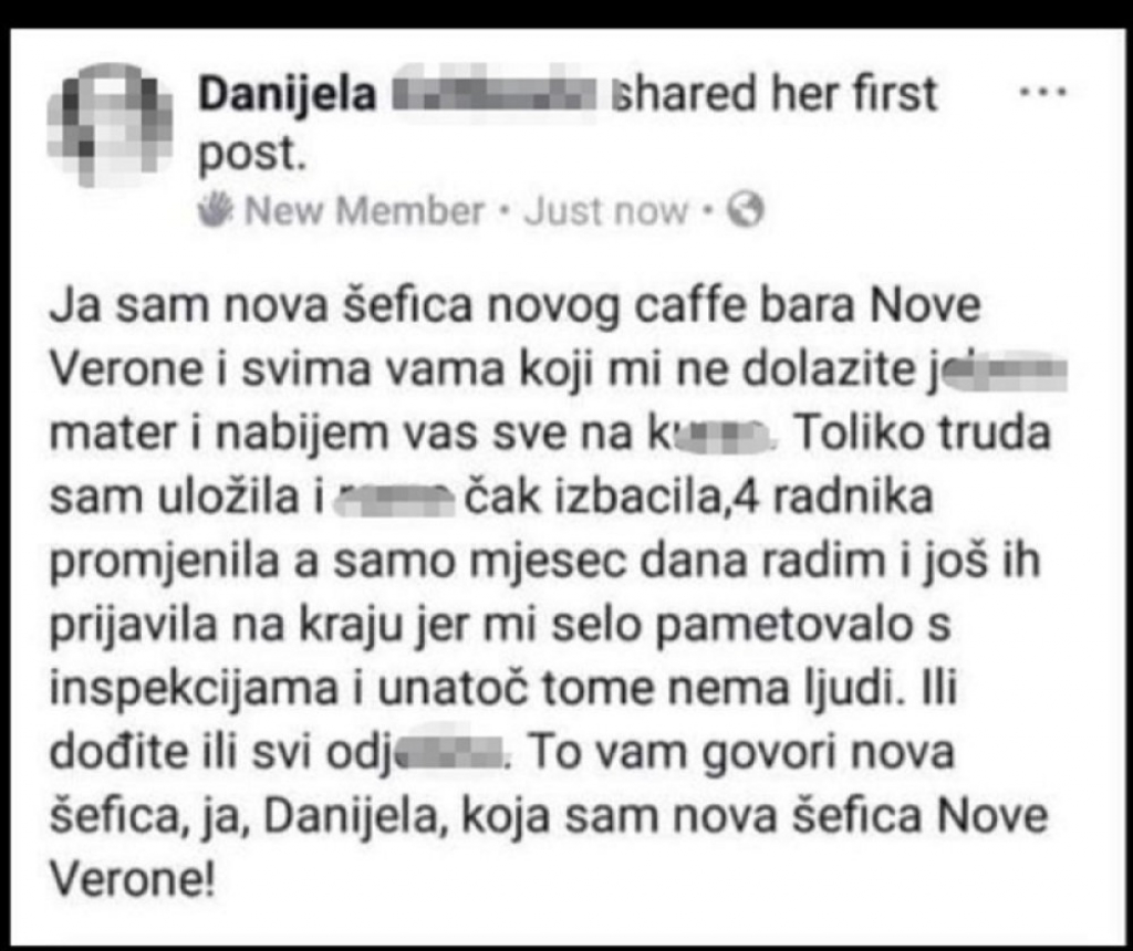 Nova šefica Danijela