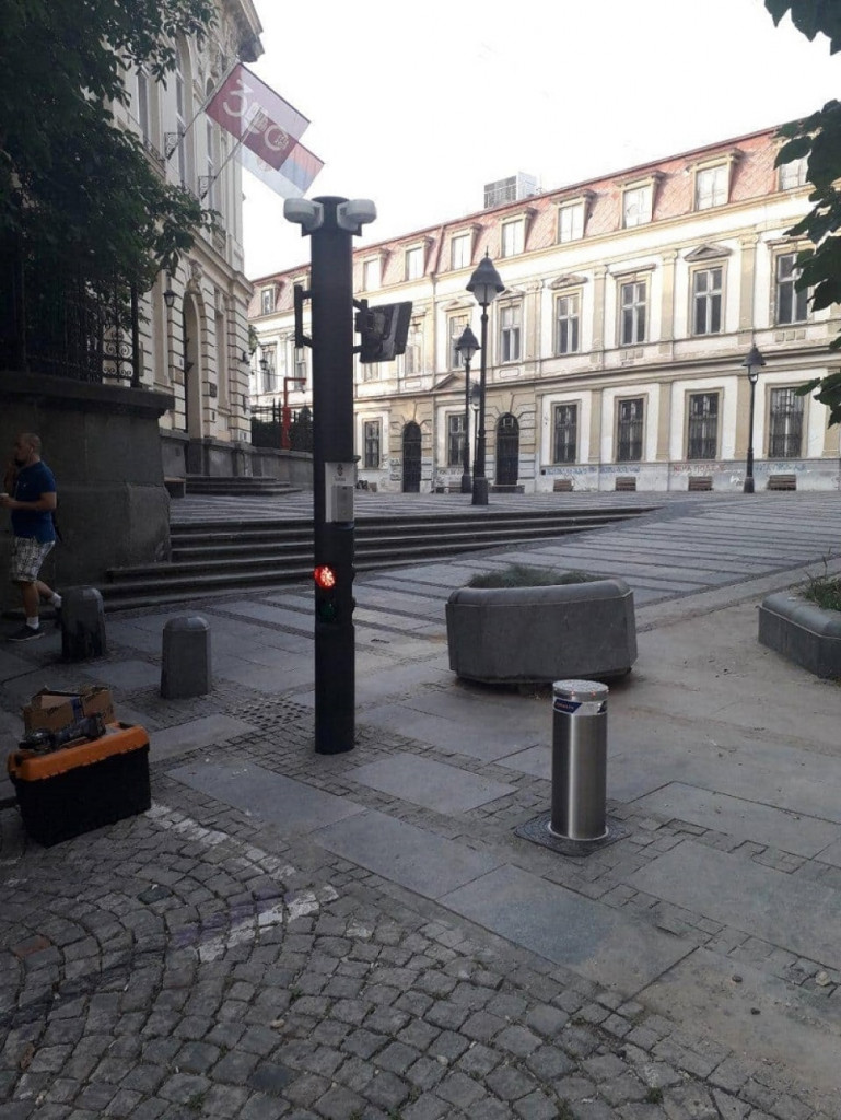 Sistem potapajućih stubića