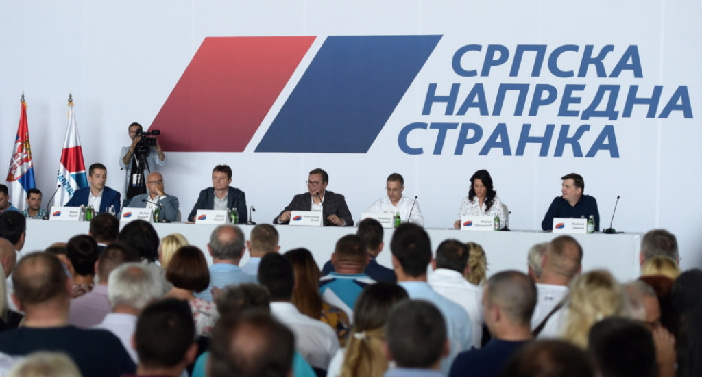 Sednica SNS, Beograd