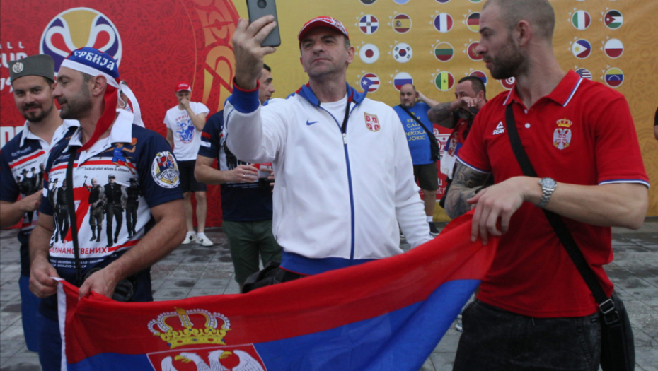 navijači Srbije pred meč sa Filipinima