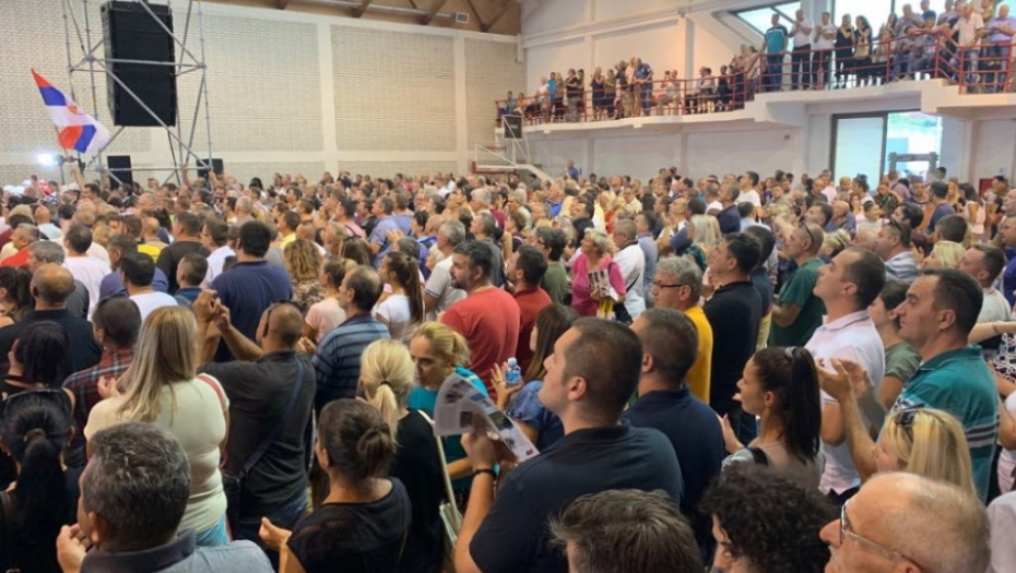 Miting SNS u Medveđi