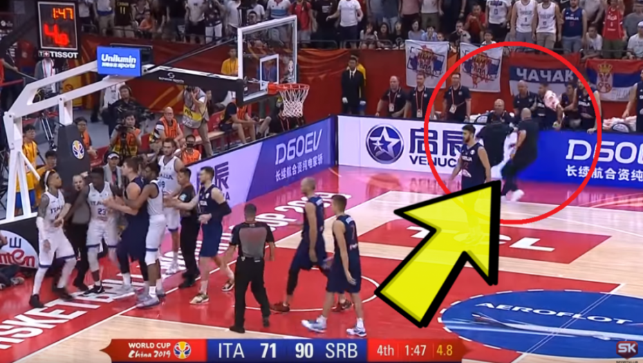 incident na meču Srbije i Italije