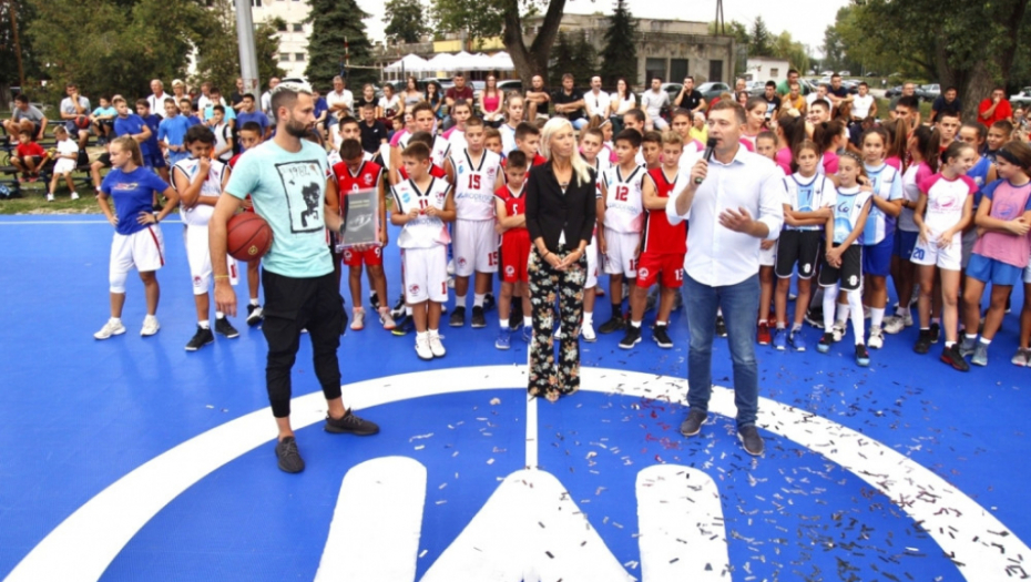 Otvaranje terena u Šapcu