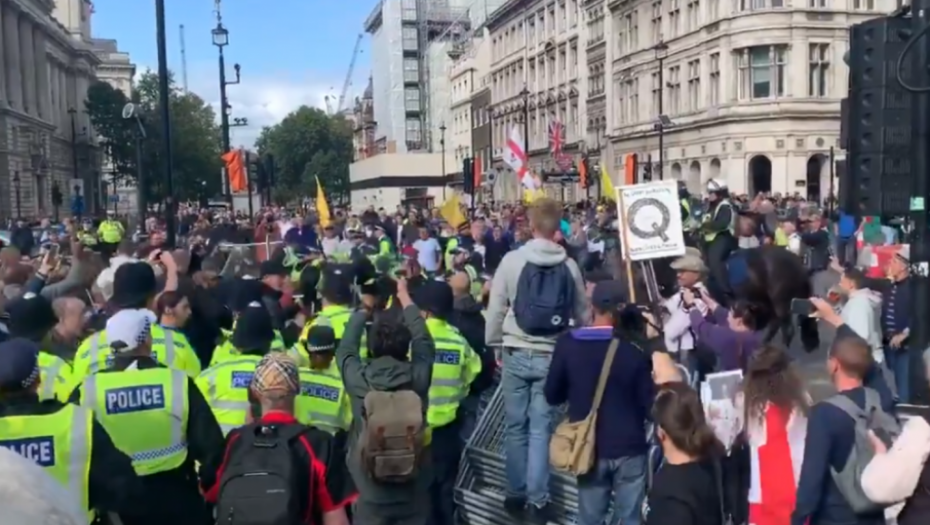 Bregzit, tuča, London