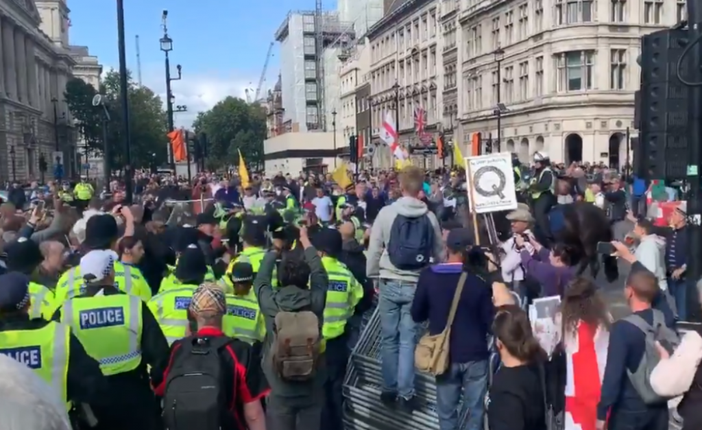 Bregzit, tuča, London