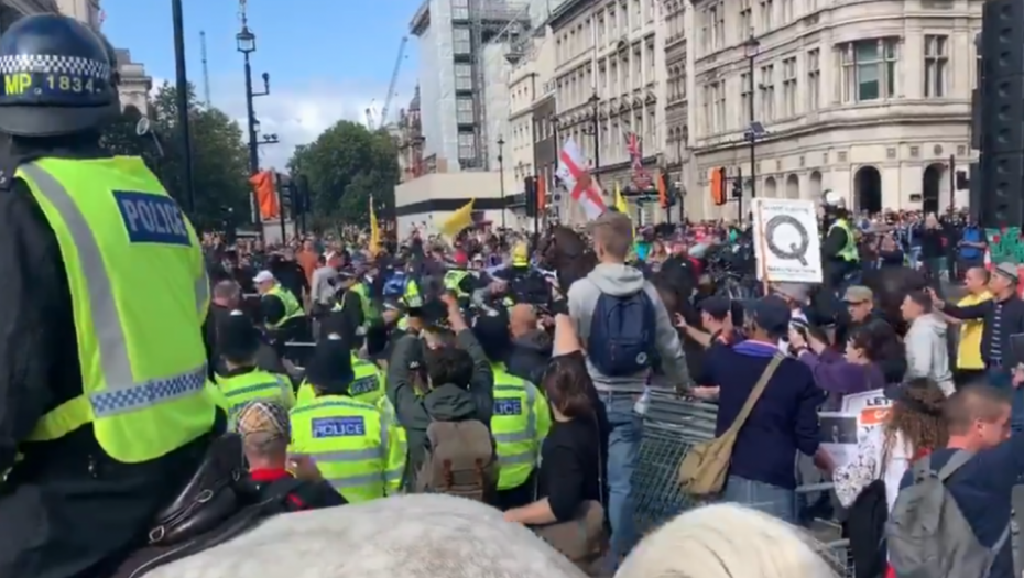 Bregzit, tuča, London