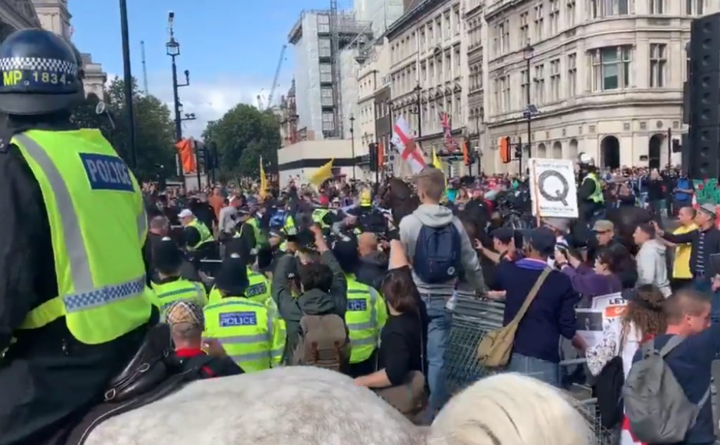 Bregzit, tuča, London