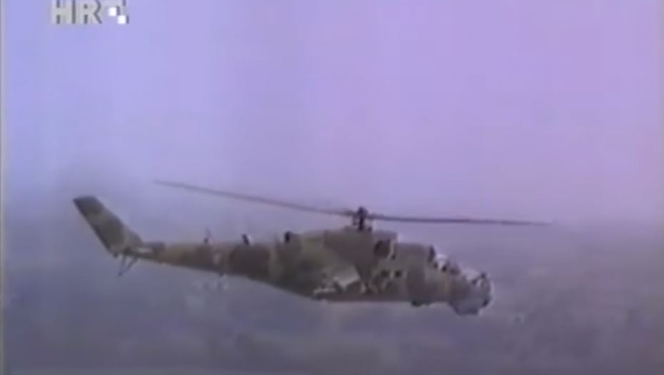 Mi-24 Hrvatska vojska, helikopter