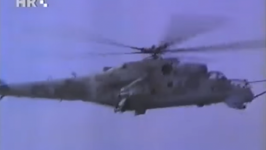 Mi-24 Hrvatska vojska, helikopter