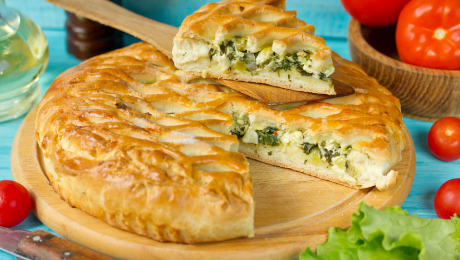 Gibanica, spanać, jelo, predjelo, hrana