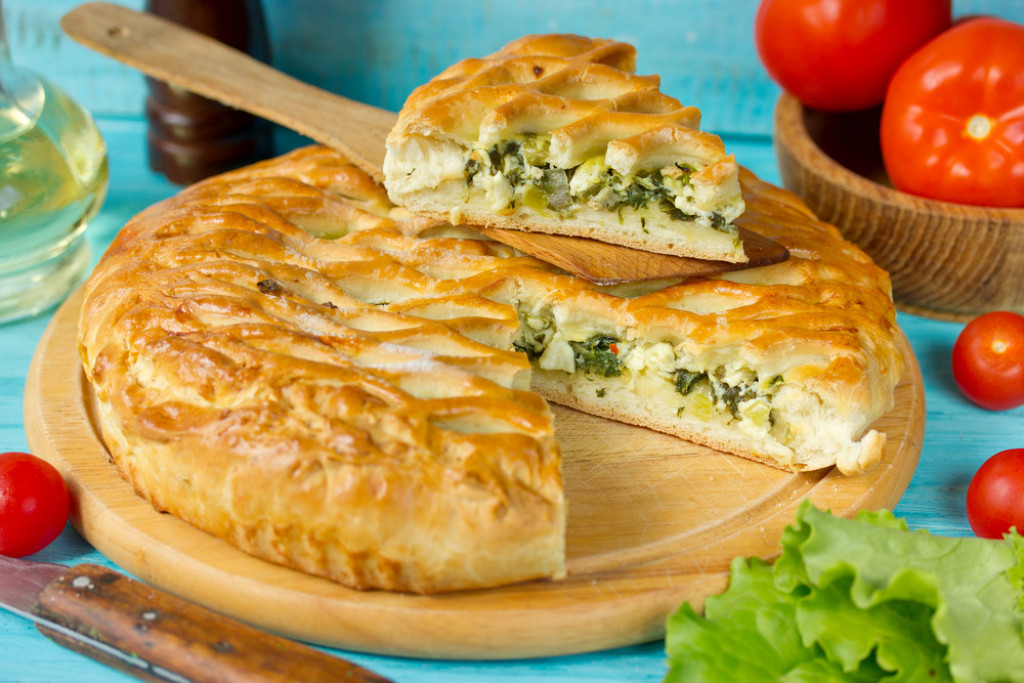 Gibanica, spanać, jelo, predjelo, hrana