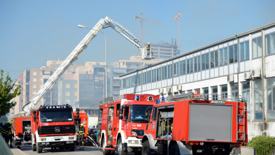 Saobraćajna nesreća, vatrogasci