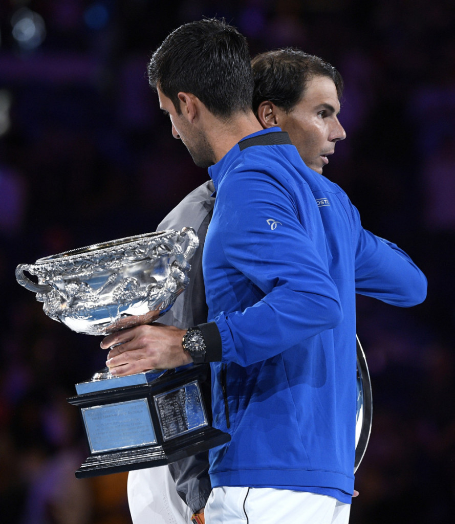 Novak Đoković i Rafael Nadal