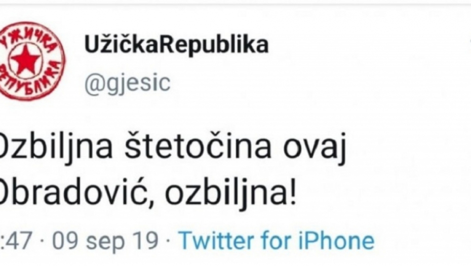 Sukob Ješića i Obradovića