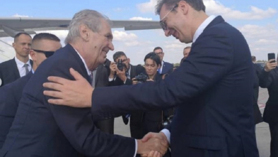 Aleksandar Vučić, Miloš Zeman