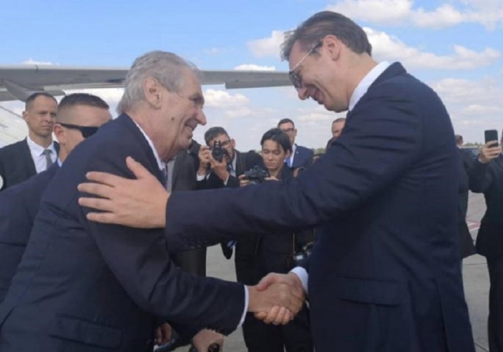 Aleksandar Vučić, Miloš Zeman