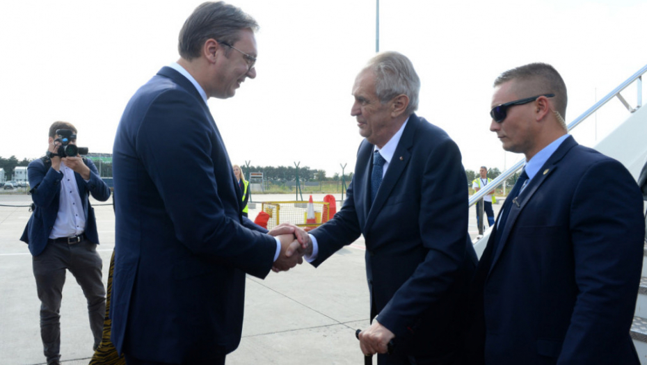 Aleksandar Vučić, Miloš Zeman