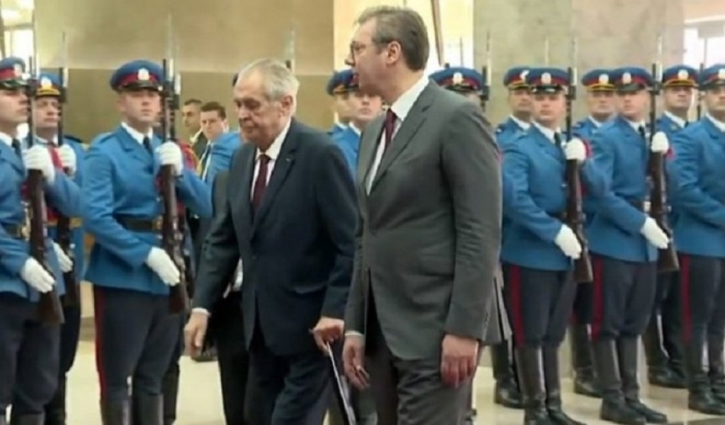 Aleksandar Vučić, Miloš Zeman