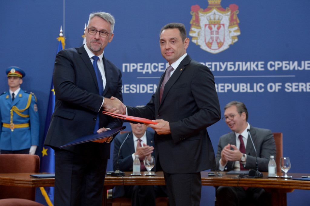 Aleksandar Vučić, Miloš Zeman