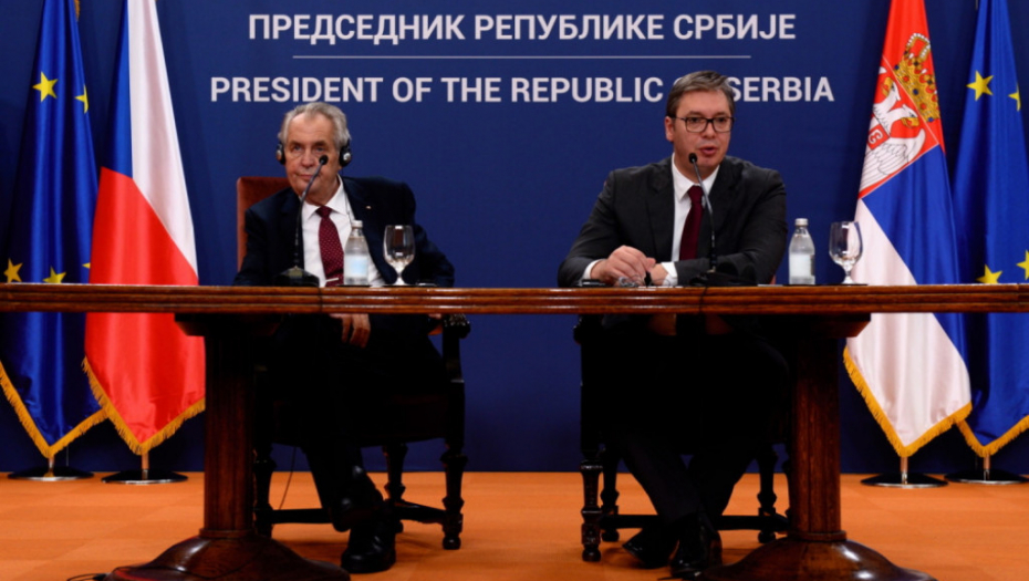 Miloš Zeman Aleksandar Vučić