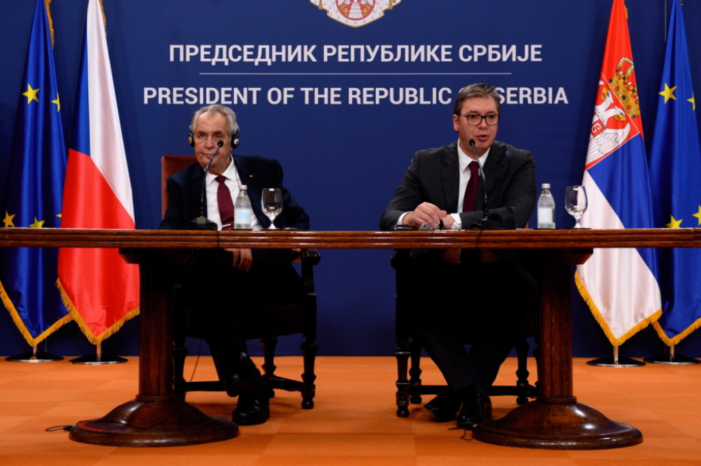 Miloš Zeman Aleksandar Vučić