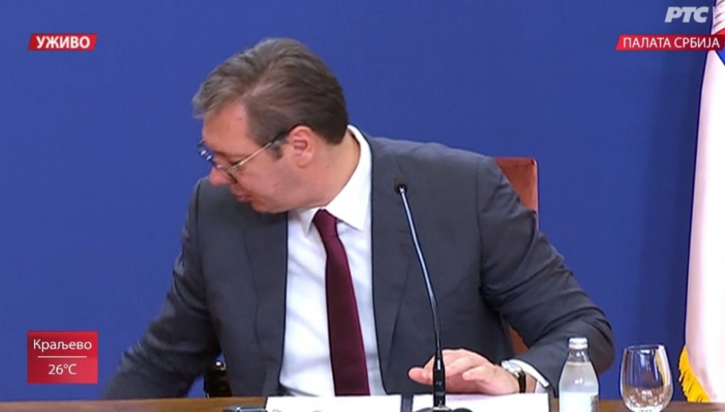 Konferencija Vučić - Zeman