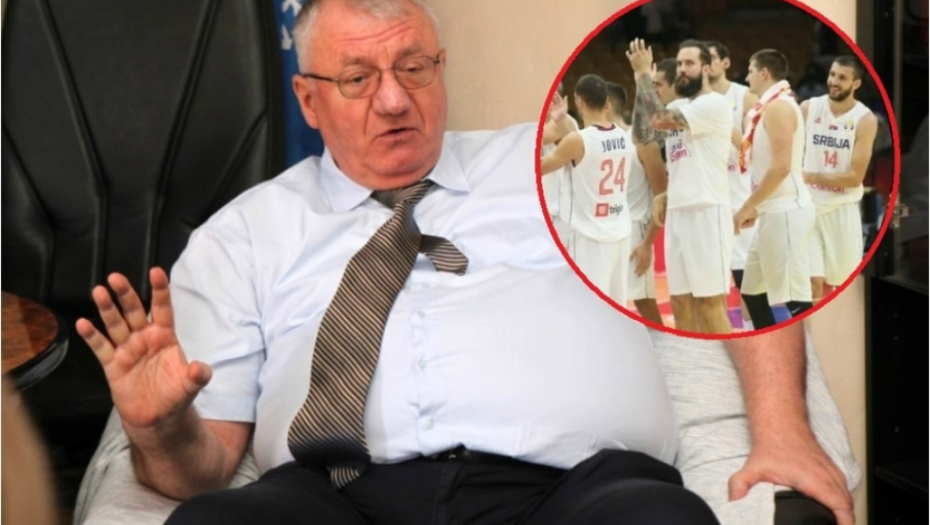 Šešelj i košarkaši