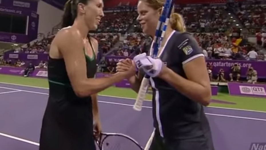 Jelena Janković i Kim Klajsters