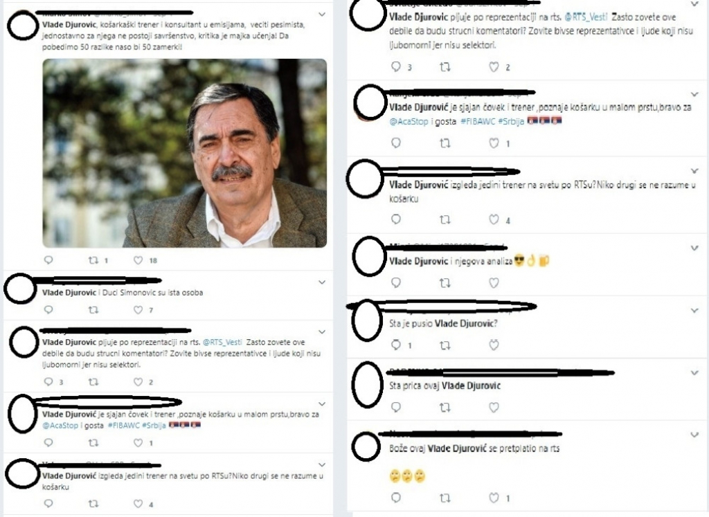 Vlade Đurović i komentari