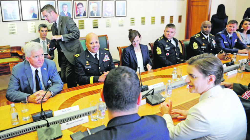 General Haris i premijerka Ana Brnabić